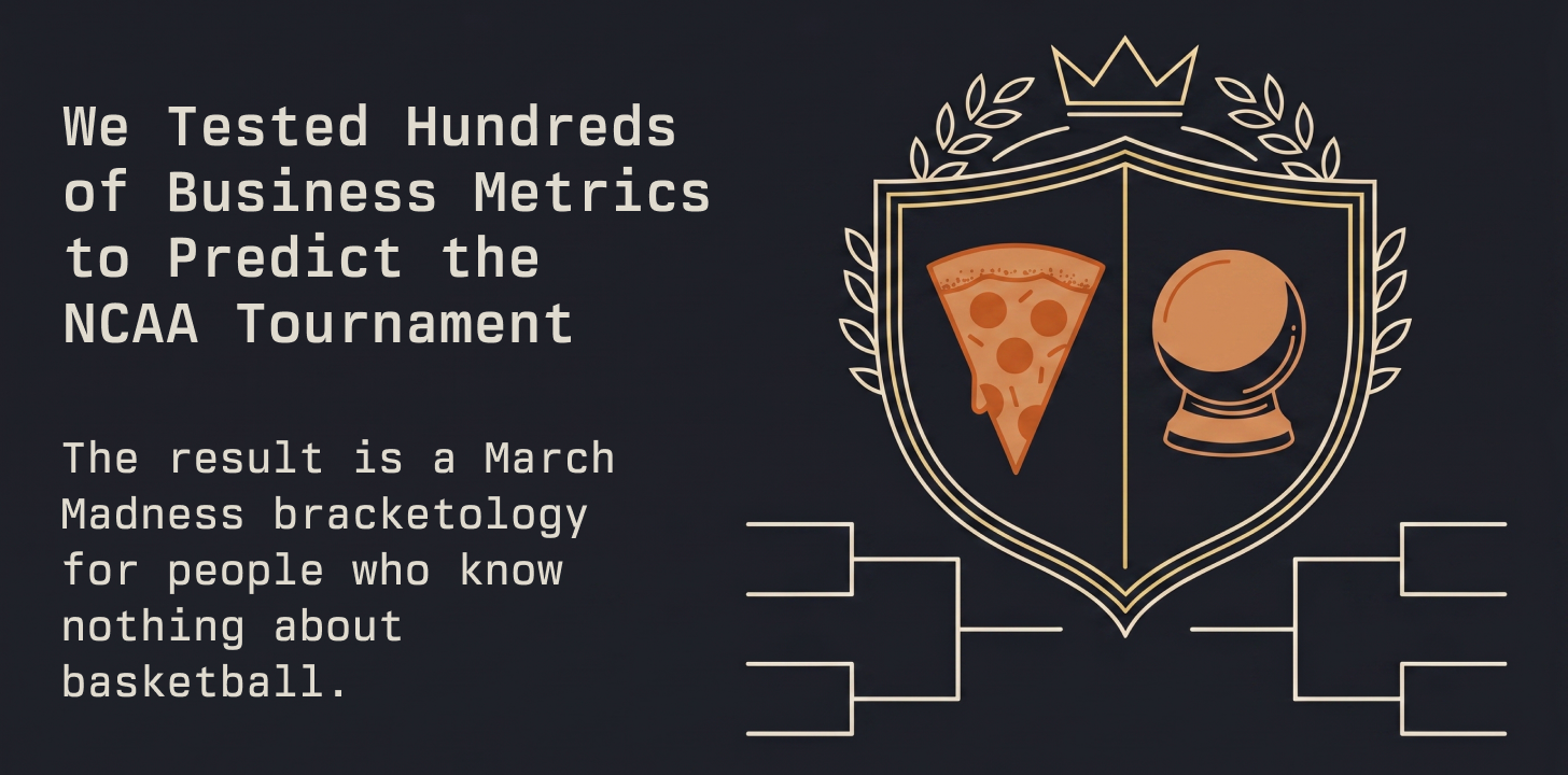 Can Business Data Predict March Madness?